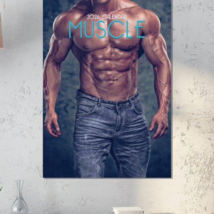 CalendarsRUs Muscle Men A3 Kalender 2026