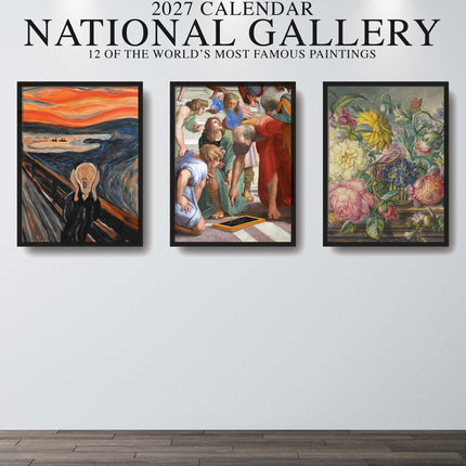 CalendarsRUs National Gallery A3 Kalender 2027