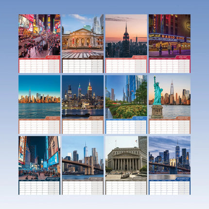 CalendarsRUs New York A3 Kalender 2027