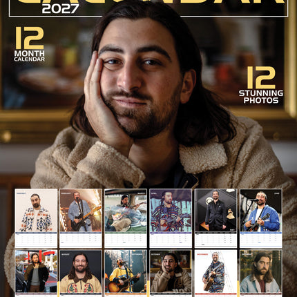 CalendarsRUs Noah Kahan A3 Kalender 2027
