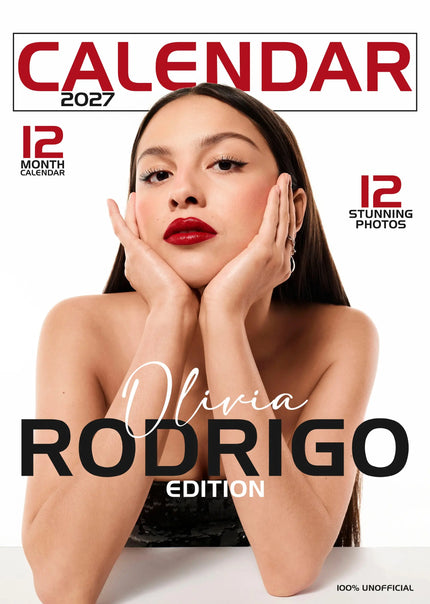 CalendarsRUs Olivia Rodrigo A3 Kalender 2027