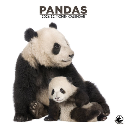 CalendarsRUs Panda Kalender 2026