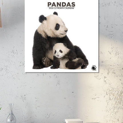 CalendarsRUs Panda Kalender 2026