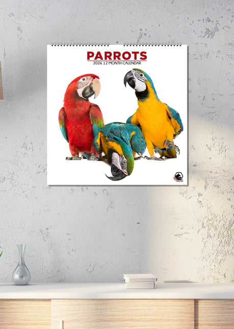 CalendarsRUs Papegaaien Kalender 2026