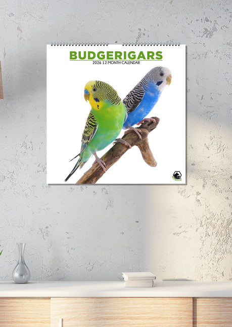 CalendarsRUs Parkieten Kalender 2026