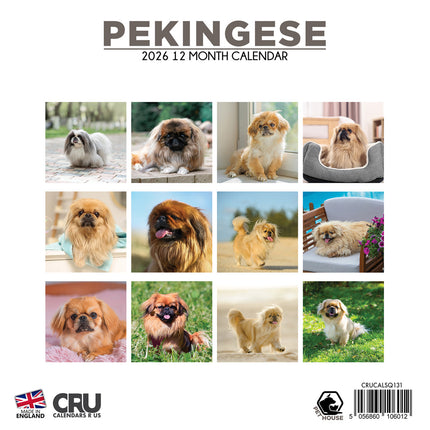 CalendarsRUs Pekingees Kalender 2026