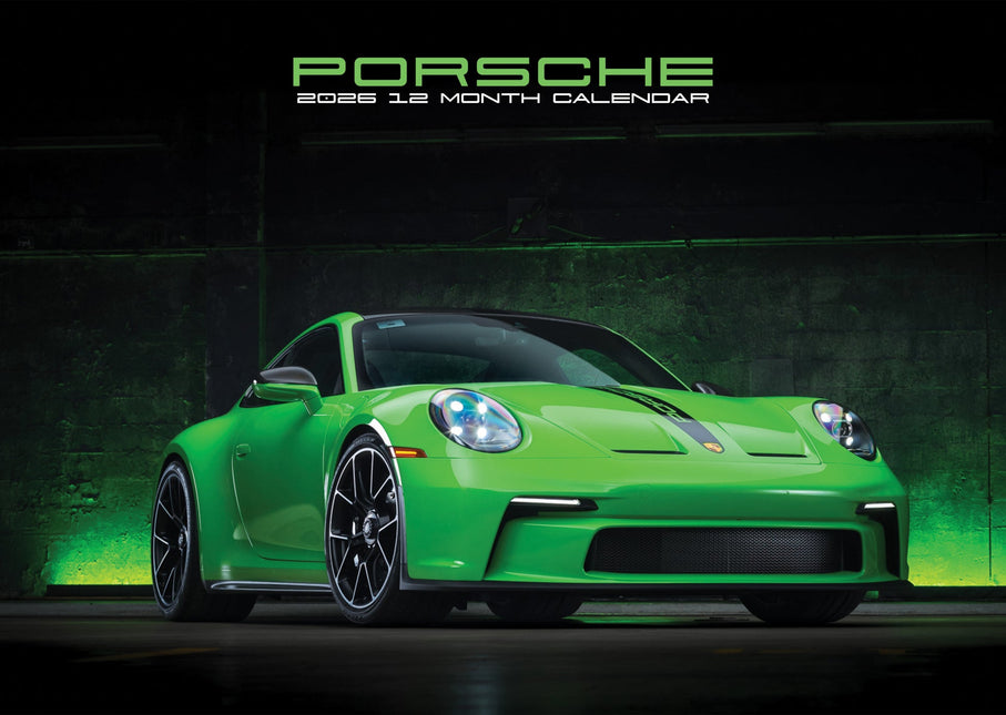 CalendarsRUs Porsche A3 Kalender 2026