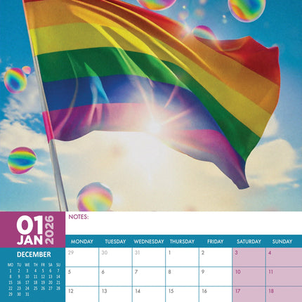 CalendarsRUs Pride A3 Kalender 2026