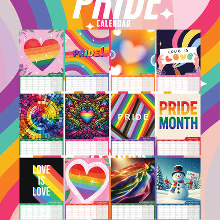CalendarsRUs Pride A3 Kalender 2027
