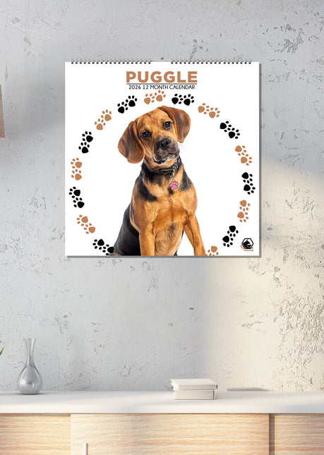 CalendarsRUs Puggle Kalender 2026