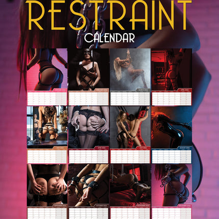 CalendarsRUs Restraint A3 Kalender 2026