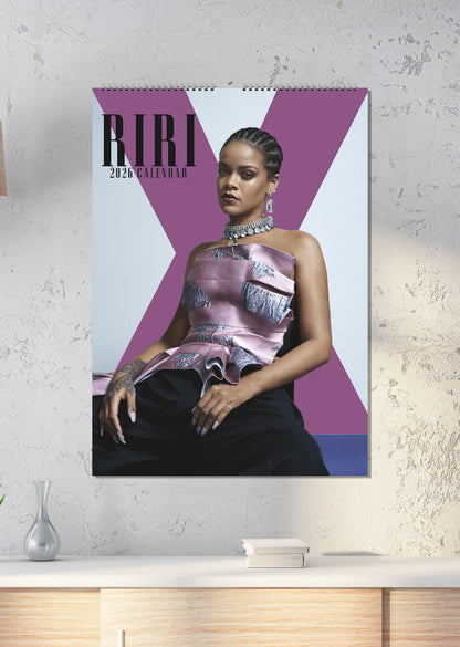 CalendarsRUs Rihanna A3 Kalender 2026