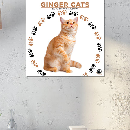 CalendarsRUs Rode Katten Kalender 2026