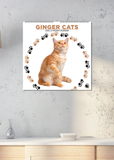 CalendarsRUs Rode Katten Kalender 2026