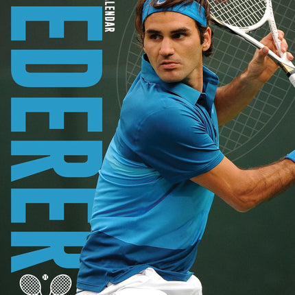 CalendarsRUs Roger Federer A3 Kalender 2027
