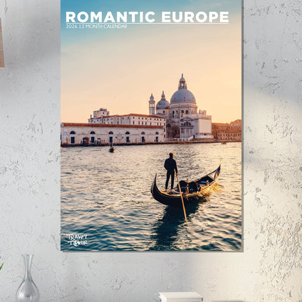 CalendarsRUs Romantic Europe A3 Kalender 2026
