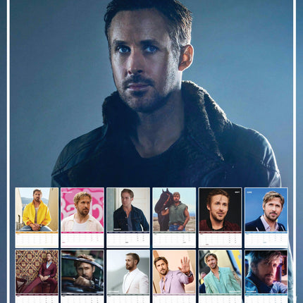 CalendarsRUs Ryan Gosling A3 Kalender 2027