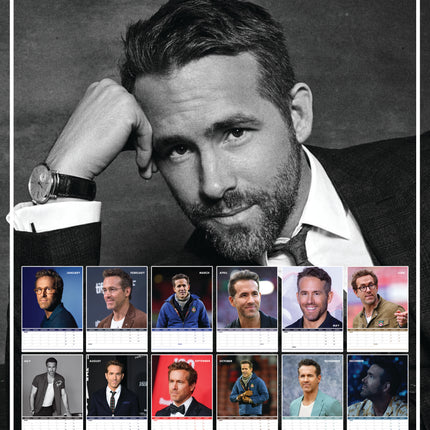 CalendarsRUs Ryan Reynolds A3 Kalender 2027