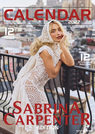 CalendarsRUs Sabrina Carpenter A3 Kalender 2027