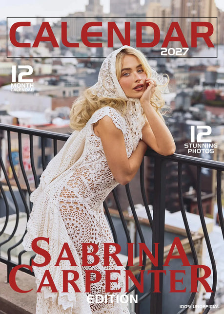 CalendarsRUs Sabrina Carpenter A3 Kalender 2027