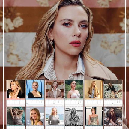 CalendarsRUs Scarlett Johansson A3 Kalender 2027
