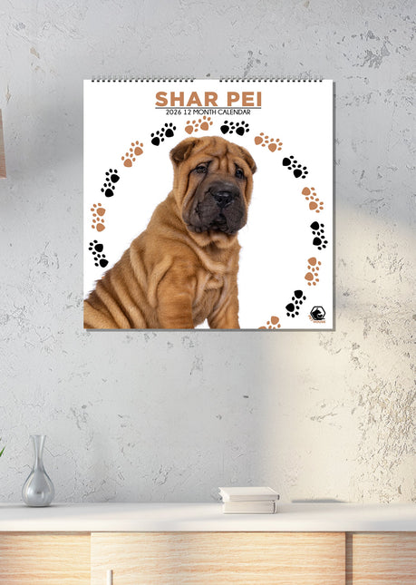 CalendarsRUs Shar Pei Kalender 2026