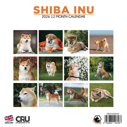 CalendarsRUs Shiba Inu Kalender 2026