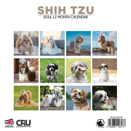 CalendarsRUs Shih Tzu Kalender 2026