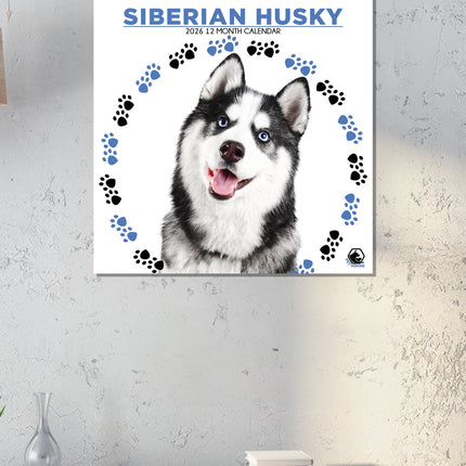 CalendarsRUs Siberische Husky Kalender 2026