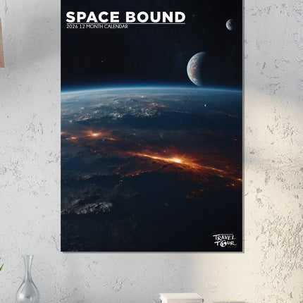 CalendarsRUs Space Bound A3 Kalender 2026