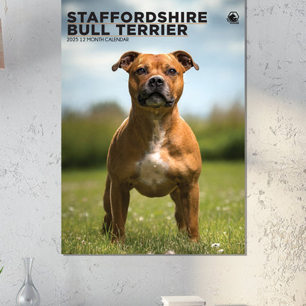 CalendarsRUs Staffordshire Bull Terrier A3 Kalender 2026