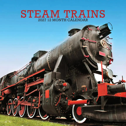 CalendarsRUs Steam Trains A3 Kalender 2027