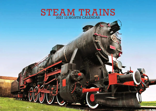 CalendarsRUs Steam Trains A3 Kalender 2027
