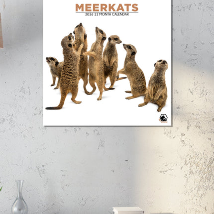 CalendarsRUs Stokstaartjes Kalender 2026