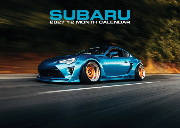 CalendarsRUs Subaru A3 Kalender 2027