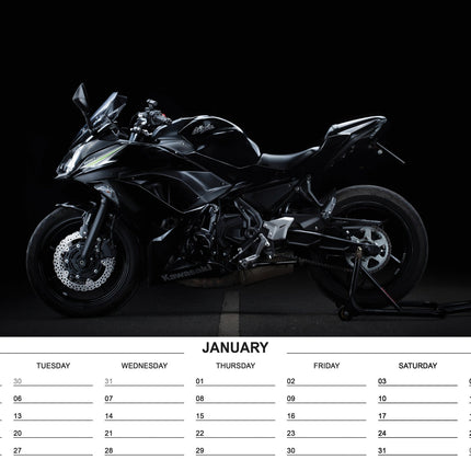 CalendarsRUs Superbikes A3 Kalender 2026