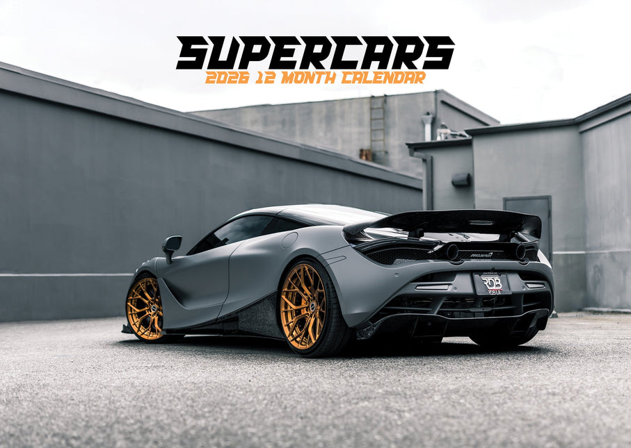 CalendarsRUs Supercars A3 Kalender 2027