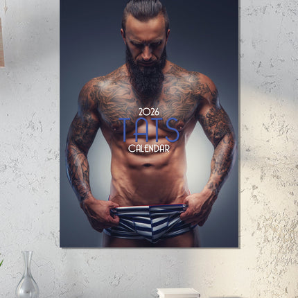 CalendarsRUs Tattoo Men A3 Kalender 2026
