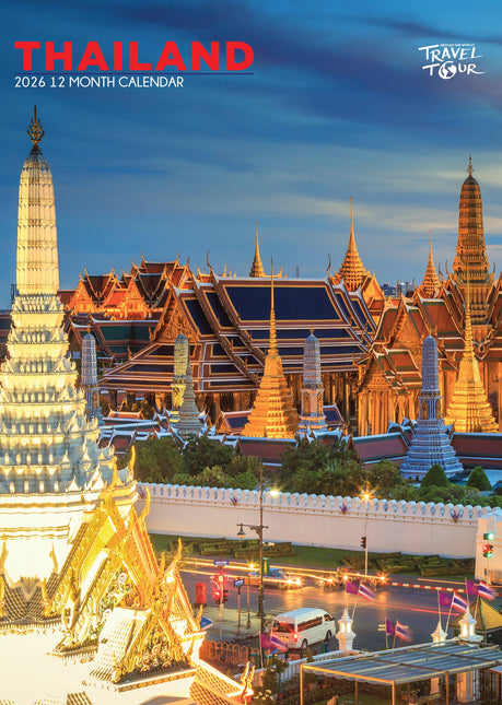 CalendarsRUs Thailand A3 Kalender 2026