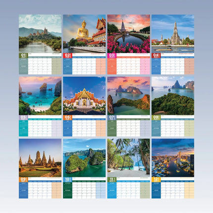 CalendarsRUs Thailand A3 Kalender 2027