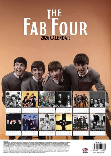 CalendarsRUs The Beatles A3 Kalender 2026