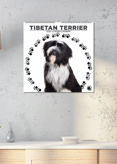 CalendarsRUs Tibetaanse Terrier Kalender 2026