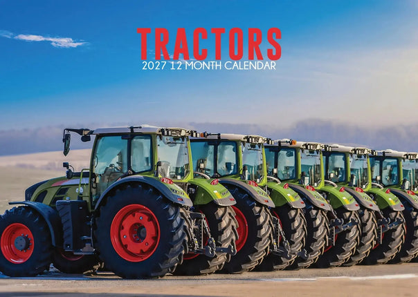 CalendarsRUs Tractors A3 Kalender 2027