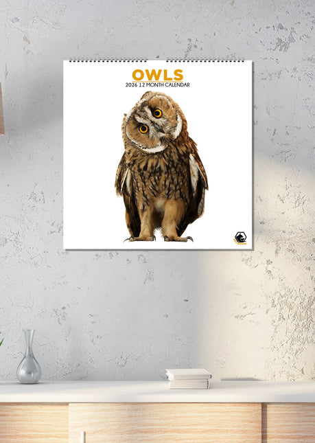 CalendarsRUs Uilen Kalender 2026