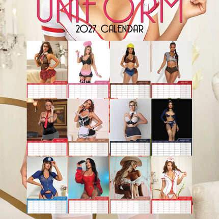 CalendarsRUs Uniform Womans A3 Kalender 2027