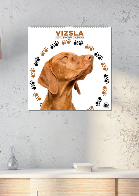 CalendarsRUs Vizsla Kalender 2026