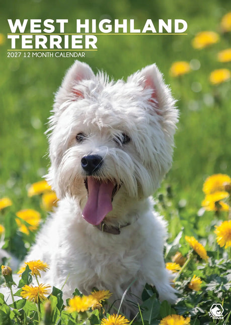 CalendarsRUs West Highland White Terrier A3 Kalender 2027