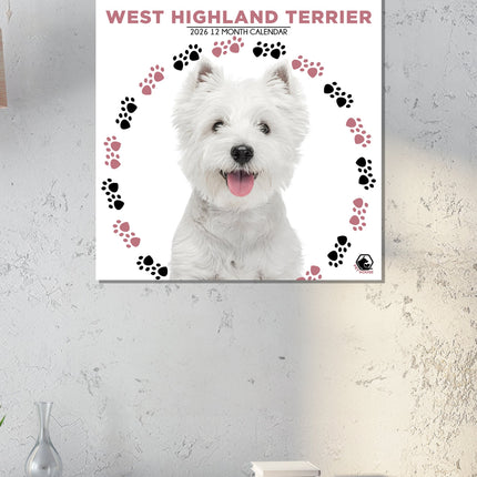 CalendarsRUs West Highland White Terrier Kalender 2026