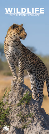 CalendarsRUs Wildlife Slimline Kalender 2026