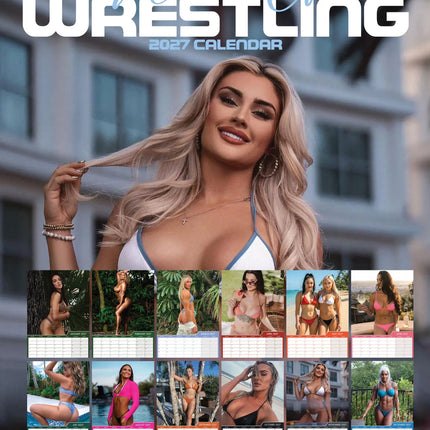 CalendarsRUs Woman of Wrestling A3 Kalender 2027